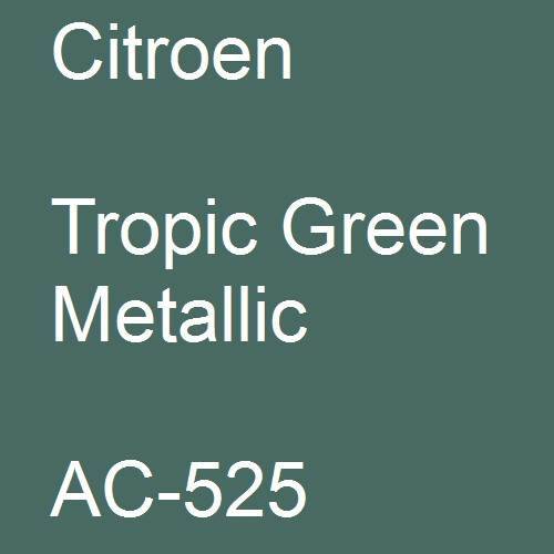 Citroen, Tropic Green Metallic, AC-525.